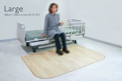 ころやわマット ベッドサイド用 Lサイズ(120cm×180cm ) 【送料無料】【転倒予防学会推奨品選定】